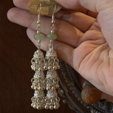 Bohemian Tassel Earrings for Women – Vintage Tribal Bell Dangle Earrings