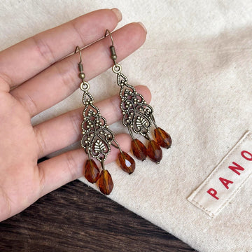 Boho Statement Earrings – Long Vintage Tassel Earrings